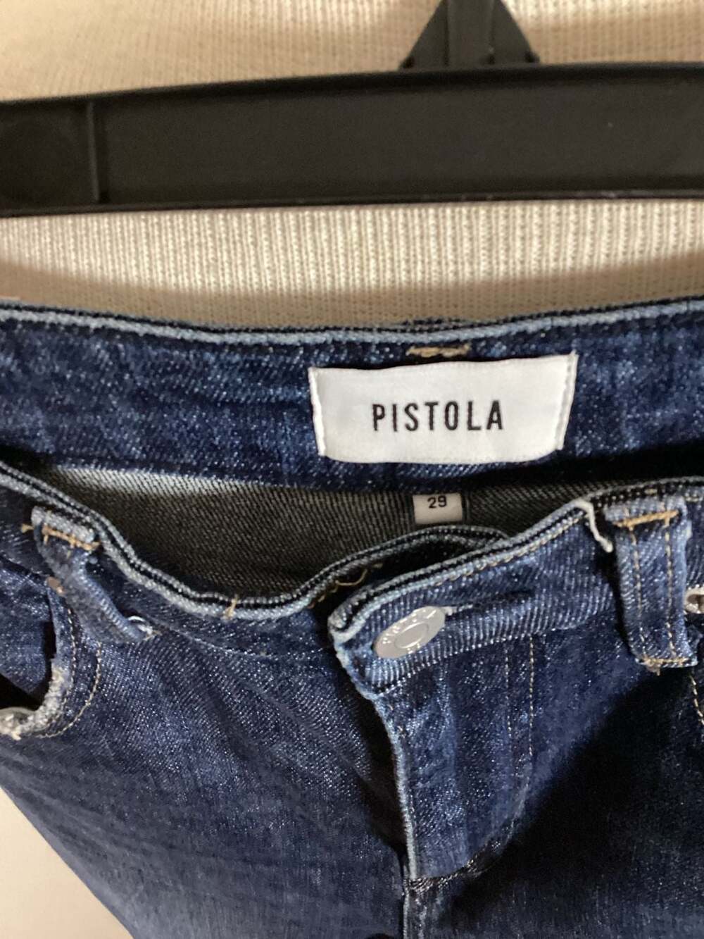 Pistola Kacey Cuffed High Waist Boyfriend Jeans Size 29 - Picture 2 of 4